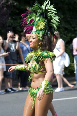 Samba Tänzerin, Karneval der Kulturen, Berlin 2012