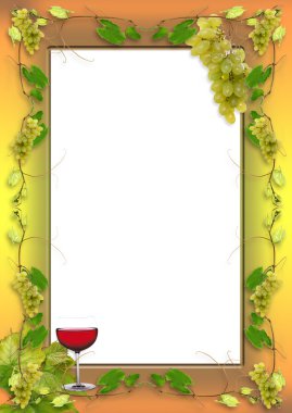 Wine list clipart