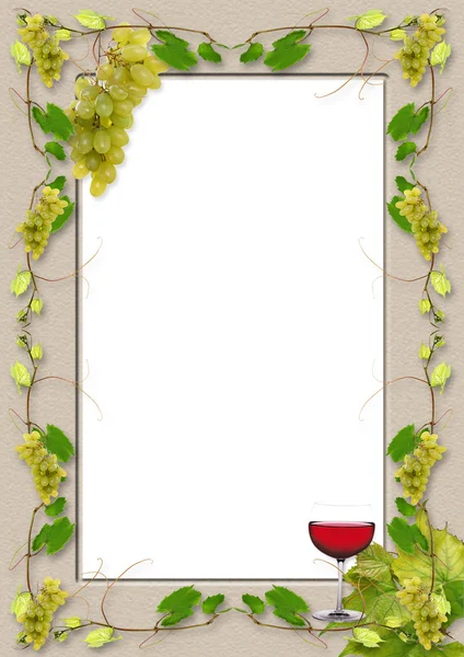 Weinkarte — Stockfoto
