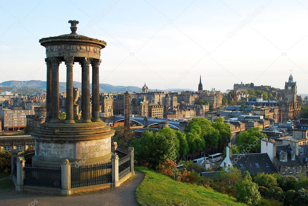 Edinburgh, the capital of Scotland