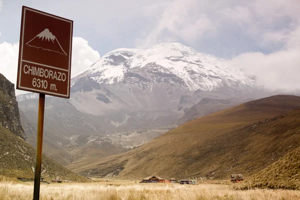 stock image Chimborazo mountain