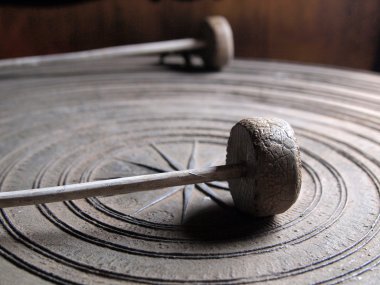 Ancient Thai gong