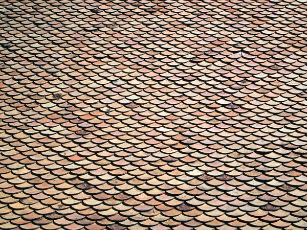 Patterned roof tiles — Stock Photo, Image