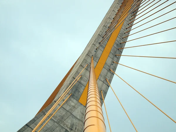 Puente de cuerda — Foto de Stock