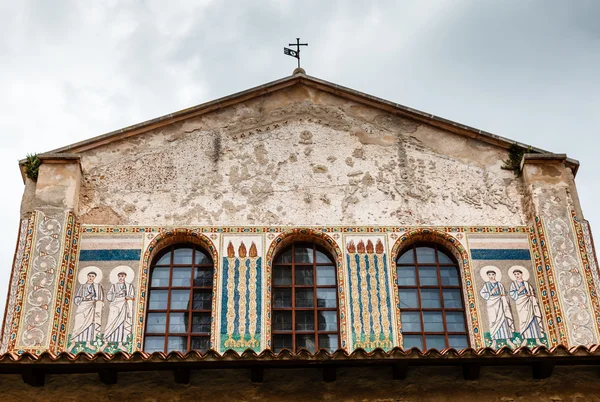 克罗地亚Porec幼发拉底河教堂的壁画 — 图库照片