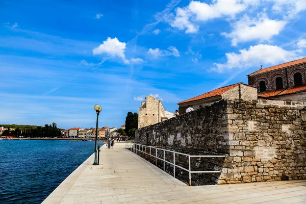 Embankment in porec, Kroatië — Stockfoto