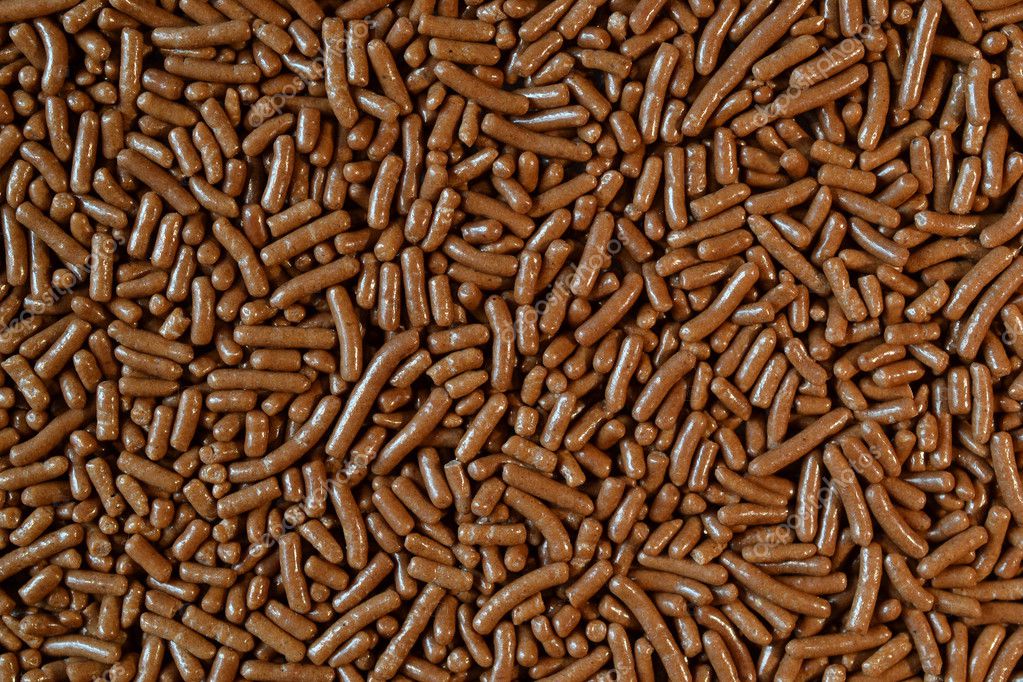 Detail of chocolate sprinkles. — Stock Photo © Dutchlight 11331258