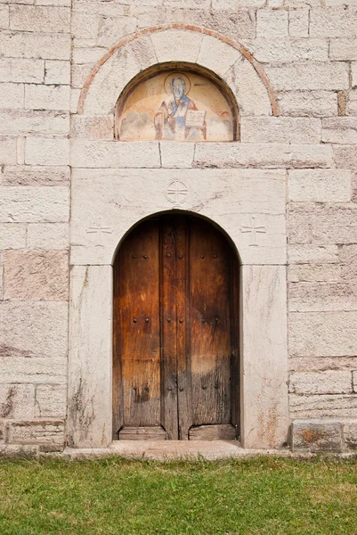 A gate of the church — Stock Photo, Image