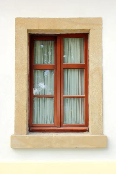 Okno starego budynku — Zdjęcie stockowe