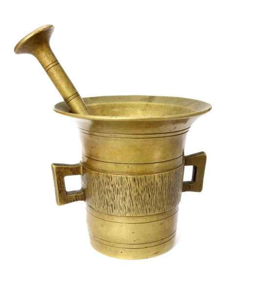 Brass container — Stock Photo, Image