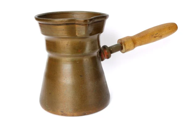 Vintage copper kettle — Stock Photo, Image