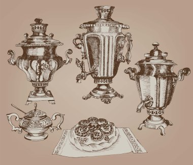 Samovar clipart