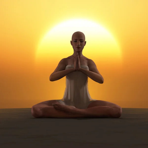 Méditation de yoga — Photo