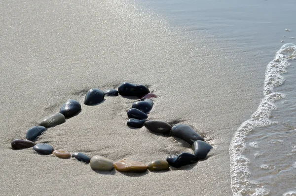 Hjärtat av stenar — Stockfoto