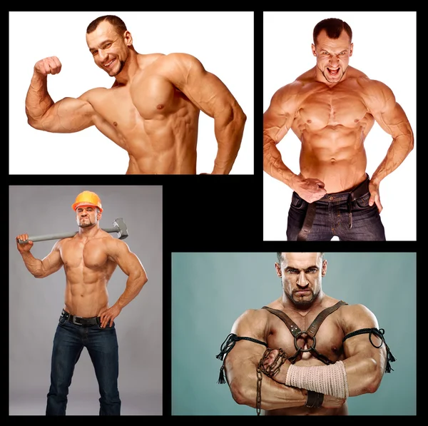 Composición muscular masculina —  Fotos de Stock