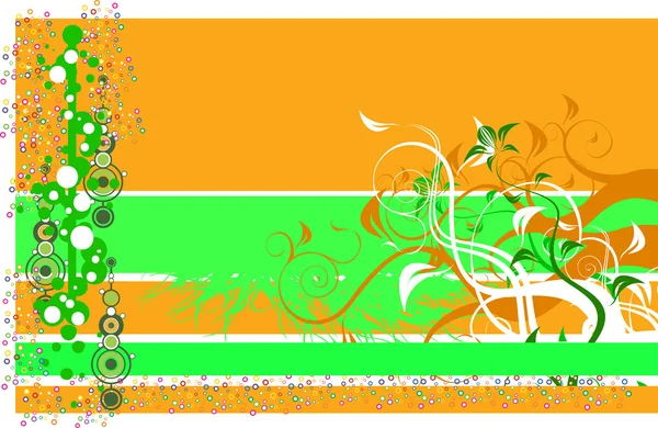 Bannières de site web floral — Image vectorielle