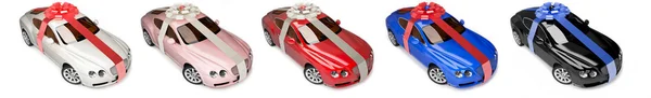 Nowoczesne samochody luksusowe prezenty — Zdjęcie stockowe