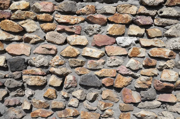 A parede de pedra. Textura . — Fotografia de Stock