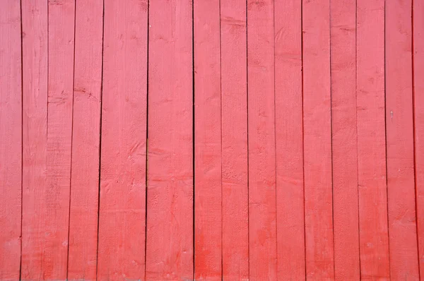 Houten hek geschilderd. — Stockfoto