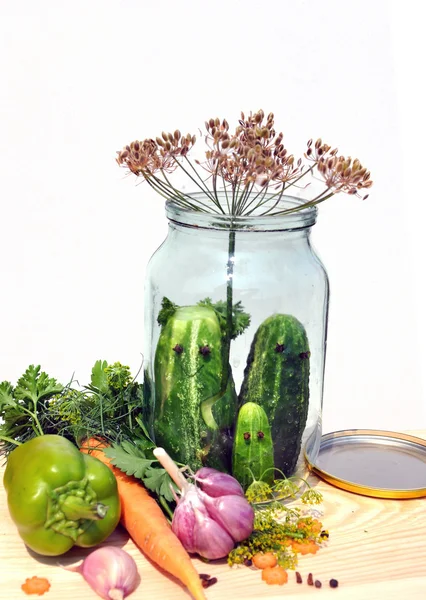 Čerstvá zeleninaβυσσινί μπερέ 1. — Stock fotografie