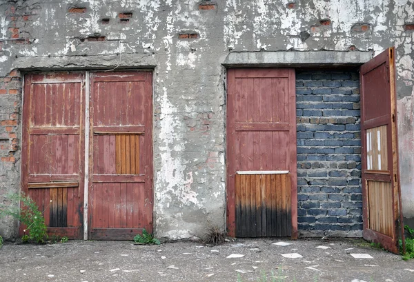 Deux portes . Images De Stock Libres De Droits
