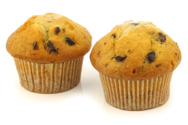 lezzetli blueberry muffins