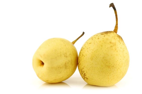 Färska nashi päron — Stockfoto