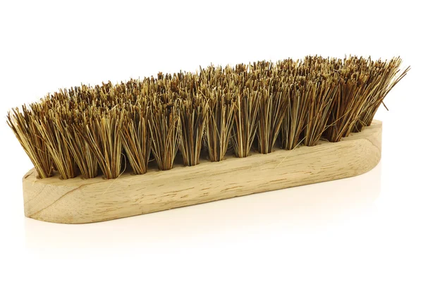 Wooden household brush — Stock Photo, Image