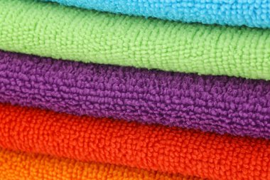 Background microfiber cleaning cloths clipart