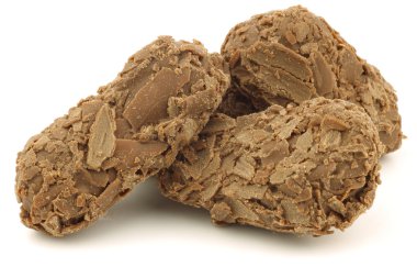 Pul ile çikolata truffles