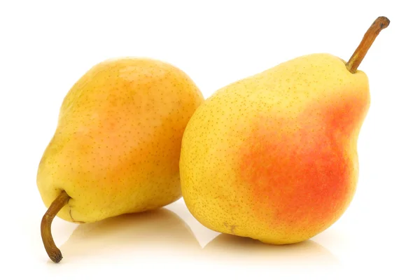 Stock image Two fresh Williams pears