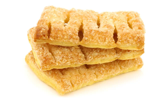 전통적인 네덜란드 설탕된 쿠키 — 스톡 사진