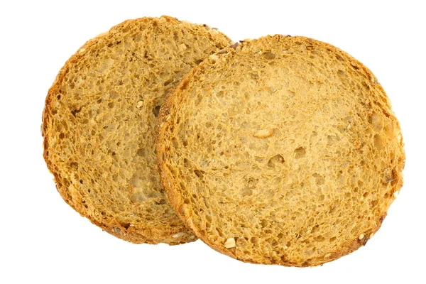 Two Dutch traditional Waldkorn wholemeal rusks — Stock Photo, Image