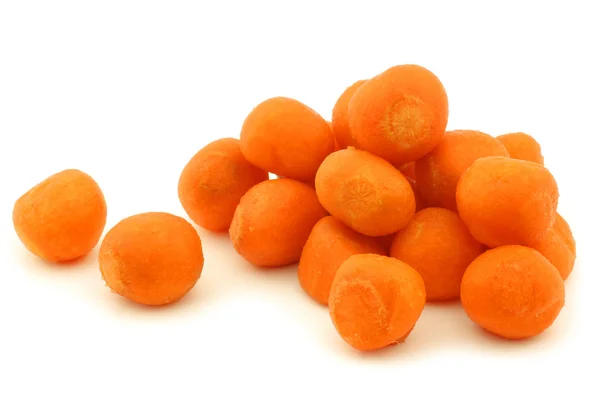 Bolas decorativas de cenouras de inverno — Fotografia de Stock