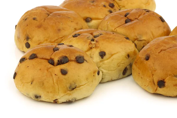 Freshly baked traditional dutch buns — Stock Photo, Image