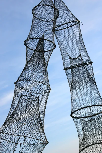 stock image Fykes hanging to dry