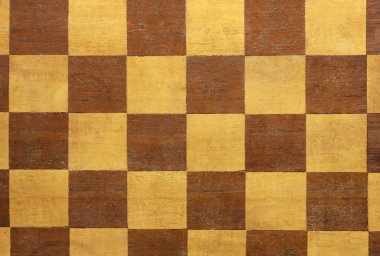 eski ve yaşlı ahşap satranç tahtası