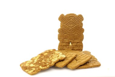 Speculaas kurabiye (tipik Hollanda Sinterklaas bisküvi)