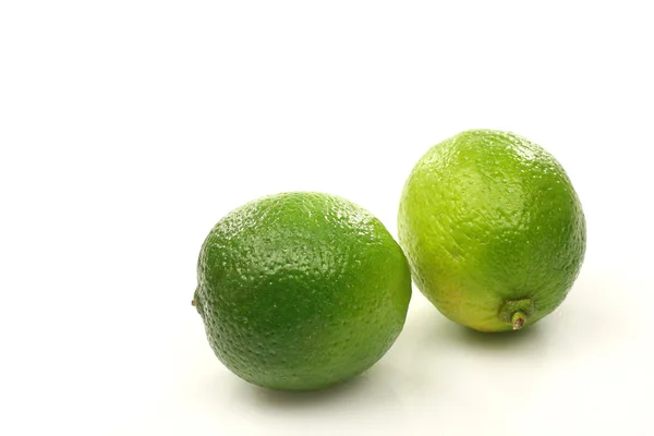 Duas frutas de limão — Fotografia de Stock