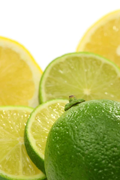 レモンとライムのフルーツ — ストック写真