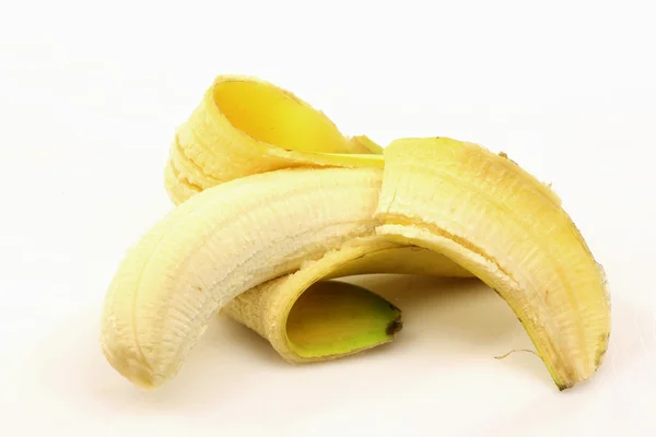 One peeled banana — Stock Photo, Image