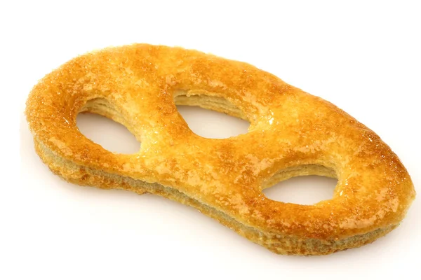 Holenderski cookie o nazwie "krakeling" — Zdjęcie stockowe