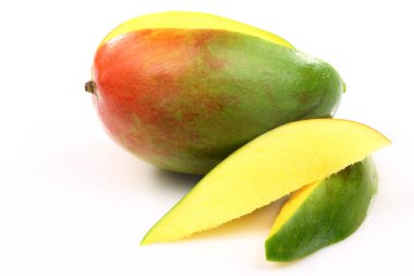 Fresh colorful mango fruit clipart