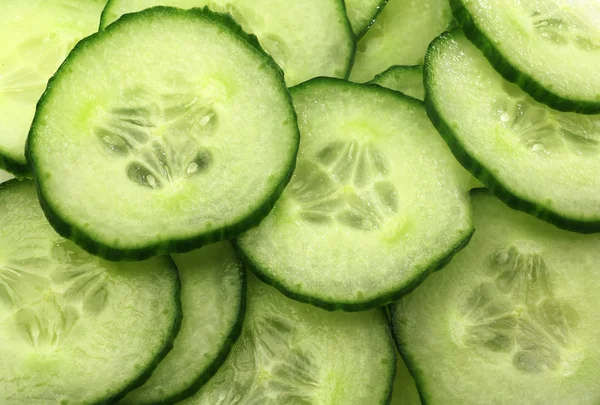 stock image Fresh cucumber slices