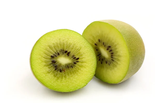 Kiwi fruit halves — Stock Photo, Image