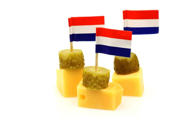 Snacks au fromage néerlandais — Photo