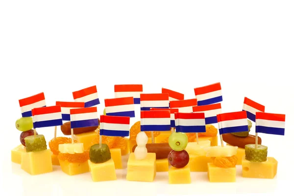 Lanches de queijo holandês — Fotografia de Stock