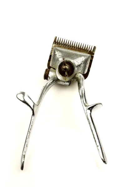 Vintage metal hair trimmer — Stock Photo, Image