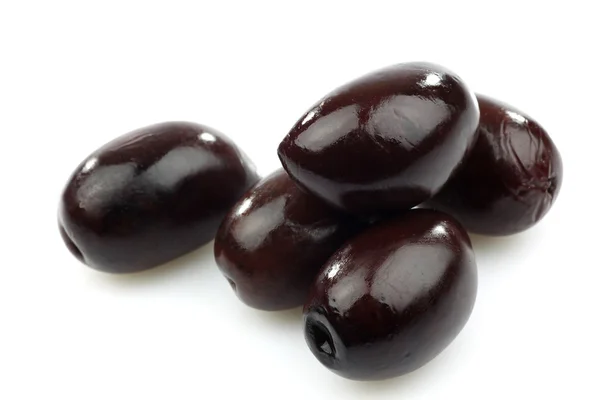 Bunch of black olives — Stock Photo, Image