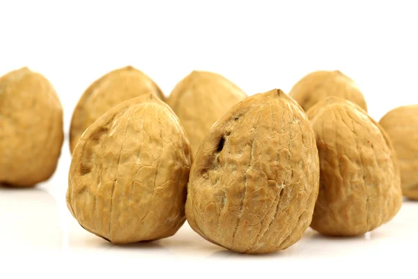 Three tasty walnuts — Stock Photo, Image